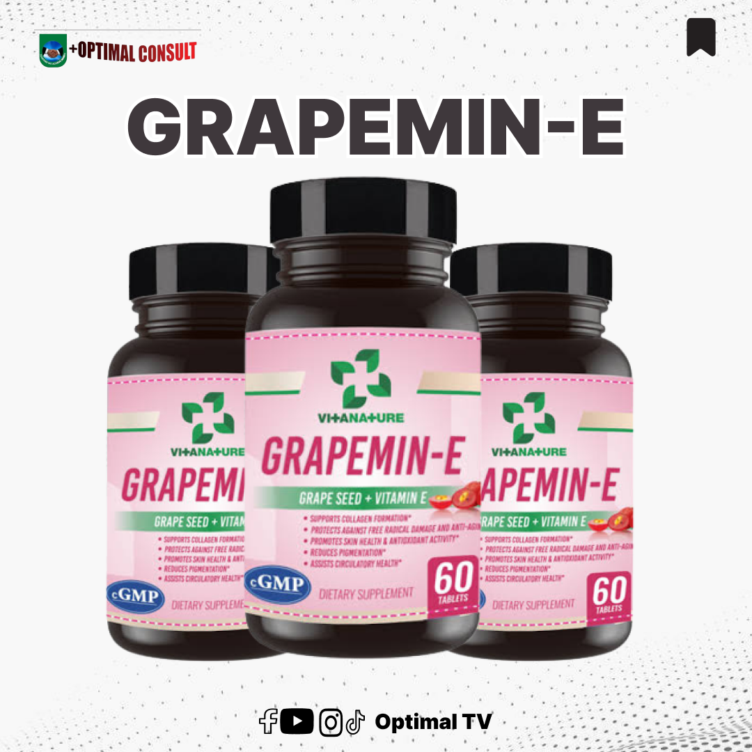 Grapemin E: The Antioxidant Power for Heart Health, Skin Glow & Total Wellness