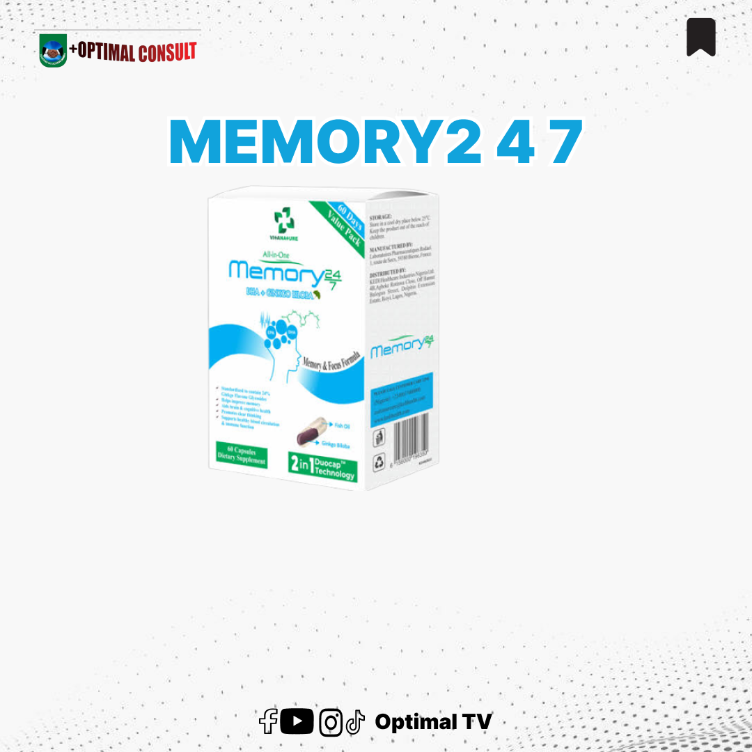 Memory 24/7: The Natural Support for Sharp Memory, Focus & Mental Clarity