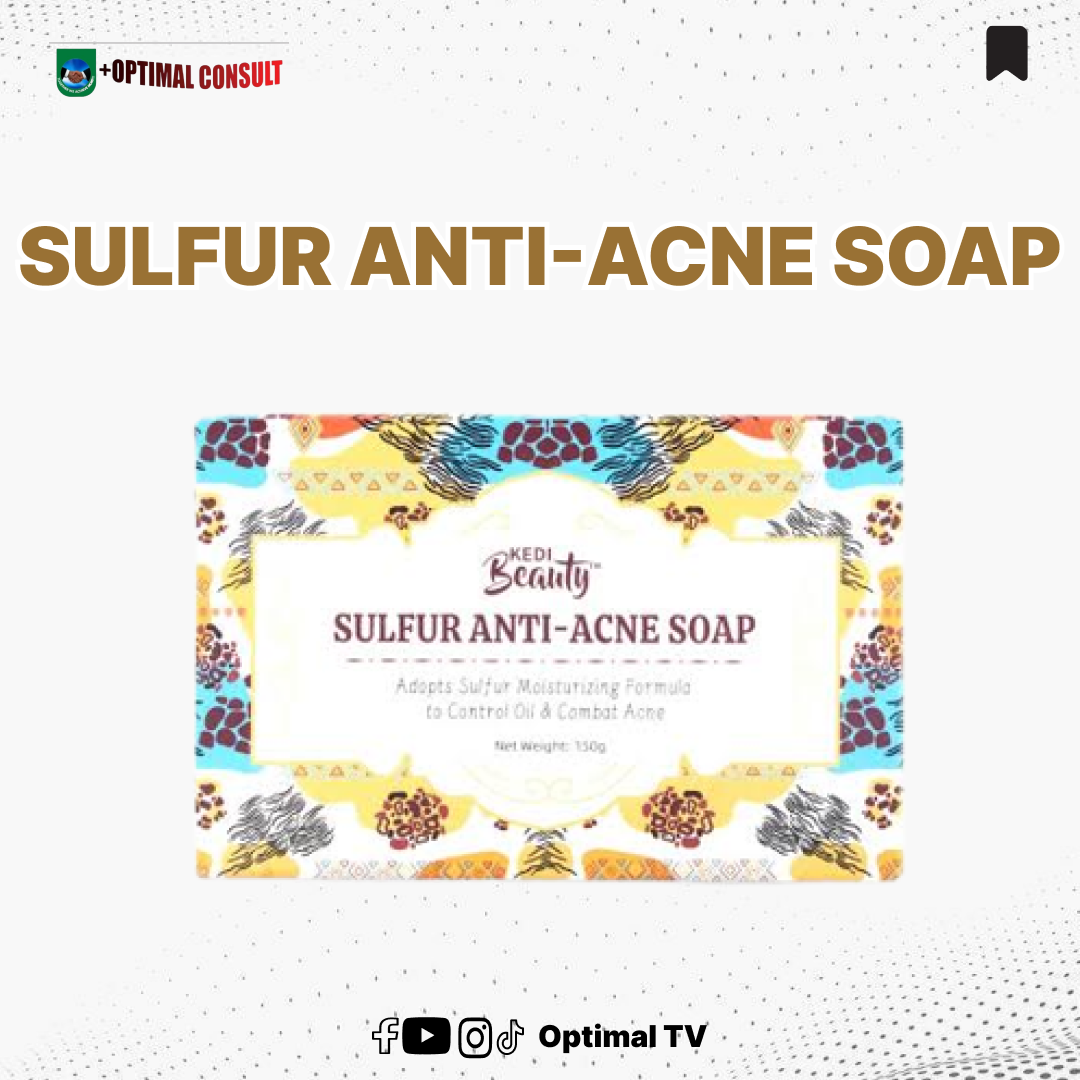 Sulfur Anti-Acne Soap: The Effective Solution for Clear, Acne-Free Skin
